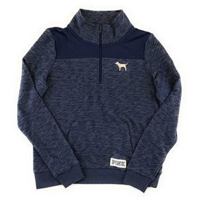 Victoria's Secret Pink Perfect Quarter Zip Sweatshirt